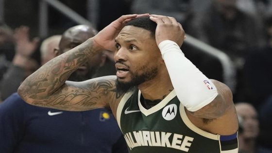 Report: Damian Lillard has strained Achilles and doubtful for Game 4 of Bucks-Pacers NBA playoff series – MASHAHER