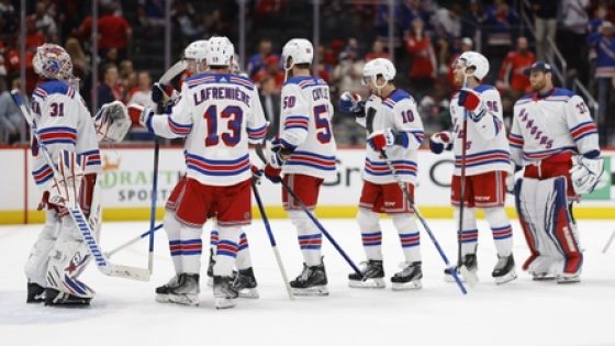 Rangers handle business with first-round sweep of Capitals, buying time that could fuel run in NHL playoffs – MASHAHER