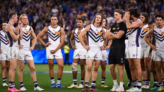 Fremantle Dockers, Justin Longmuir, press conference, fixture, brutal, Ross Lyon, complaint, West Coast Eagles, western derby – MASHAHER