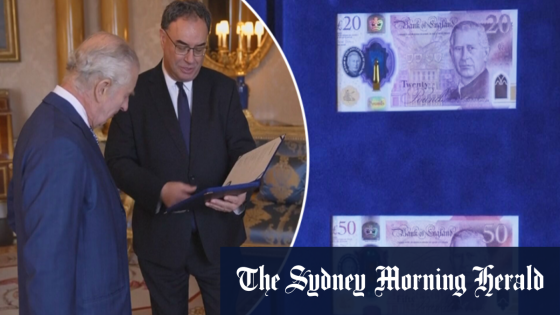 King Charles III presented with first banknotes featuring his face – MASHAHER