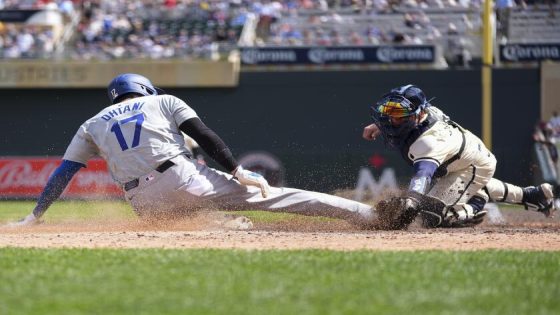 Shohei Ohtani tag-out at home plate defines Dodgers road trip finale loss to Twins – MASHAHER