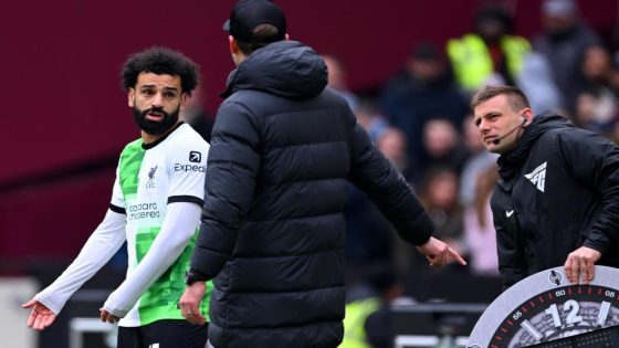 ‘If I speak there will be fire’: Mohamed Salah in extraordinary row with Jurgen Klopp – MASHAHER