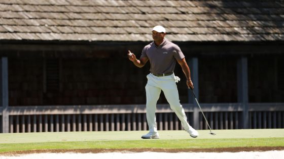 2024 Masters second round live updates: Tiger Woods makes record 24th straight cut, Scottie Scheffler shares lead – MASHAHER