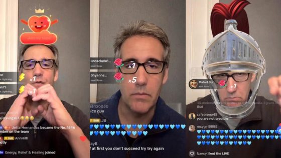 Michael Cohen is cashing in on the Trump trial with TikTok livestreams — and it could be a problem – MASHAHER