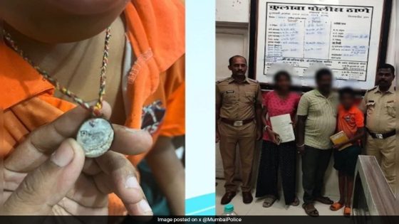 Mentally Challenged Boy Reunites With Parents In Mumbai Due To Pendant With QR Code – MASHAHER