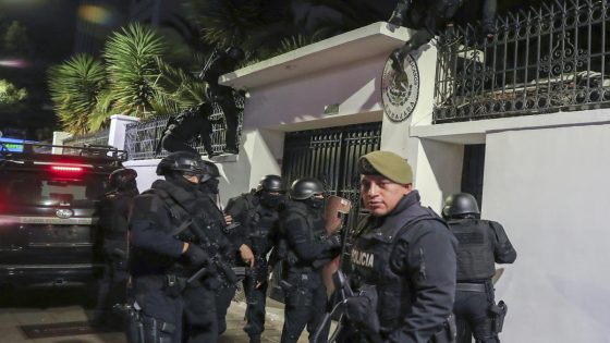 Mexico’s president says country will break diplomatic ties with Ecuador, after police raid embassy – MASHAHER