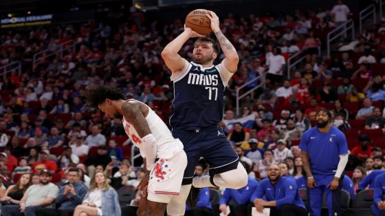 Mavericks star Luka Dončić drops 47 points, sinks wild trick shot to snap Rockets’ 11-game win streak – MASHAHER