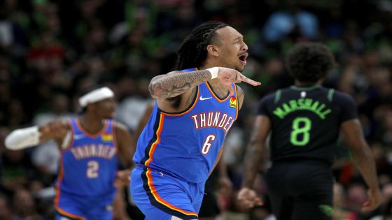 NBA playoffs: Oklahoma City Thunder push ahead late to beat Pelicans, complete series sweep – MASHAHER