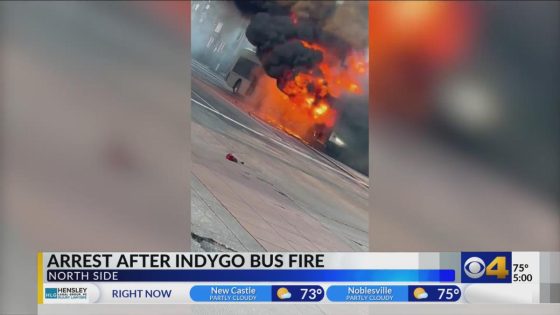 Marion County Prosecutor's Office officially charges man accused of setting an IndyGo bus on fire – MASHAHER