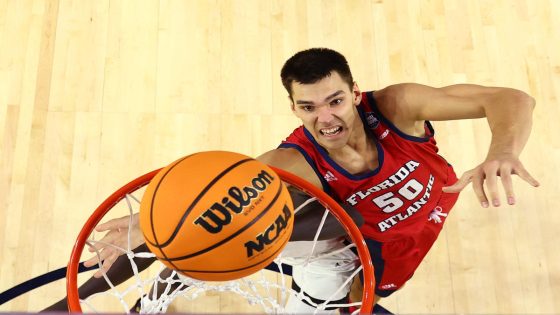 Michigan adds Florida Atlantic center Vlad Goldin in transfer portal, reuniting him with coach Dusty May – MASHAHER