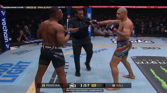 Daniel Cormier questions Herb Dean’s handling of Alex Pereira’s low blow before UFC 300 KO of Jamahal Hill – MASHAHER