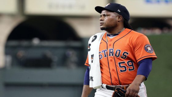 Astros All-Star Framber Valdez scratched with elbow soreness, will see team doctors – MASHAHER