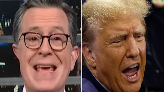 Stephen Colbert Pokes Trump Right In His 2 Sorest Spots In Scathing Joke – MASHAHER