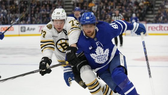 Bruins vs. Leafs Game 1 lineup: Projected lines, pairings, goalies – MASHAHER