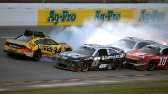 ‘Heartbroken’: Michael McDowell wrecks at Talladega finish with win in sight – MASHAHER