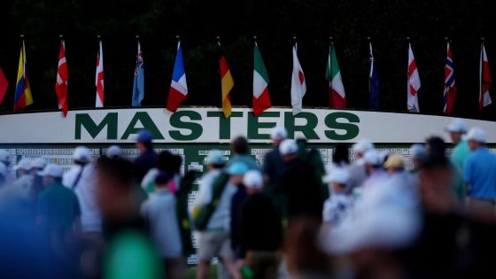 Masters 2024: Third-round tee times and pairings – MASHAHER