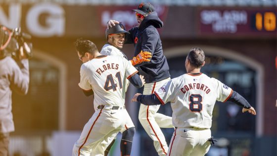 Giants’ late rally wins it on nostalgia-filled day at Oracle Park – MASHAHER