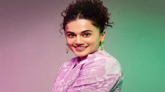 Taapsee Pannu on taking up challenging roles: “I like to challenge myself and step out of my comfort zone” : Bollywood News – MASHAHER