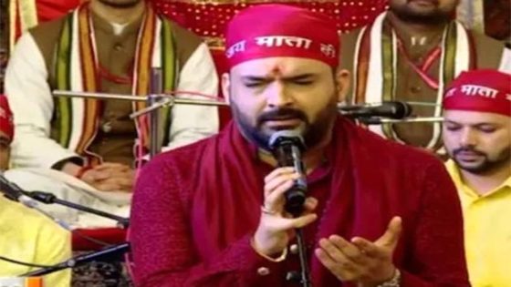 Kapil Sharma sings ‘Tune Mujhe Bulaya’ at Vaishno Devi temple during a visit with his family; watch : Bollywood News – MASHAHER