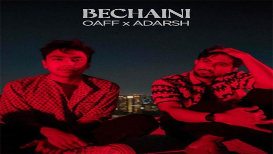 Adarsh Gourav and musician Oaff collaborate on the song ‘Bechaini’, track to be an ode to teenage years and feeling of first love : Bollywood News – MASHAHER