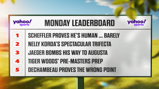 Monday Leaderboard: Scottie’s agony, Tiger’s Masters prep, Nelly’s trifecta – MASHAHER