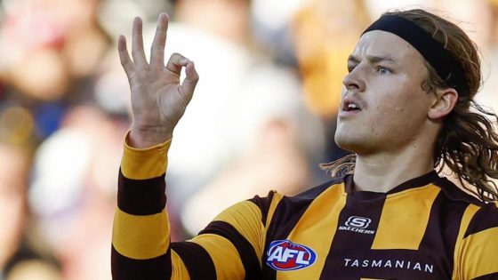 Hawthorn coach Sam Mitchell says Jack Ginnivan showing great character under scrutiny – MASHAHER