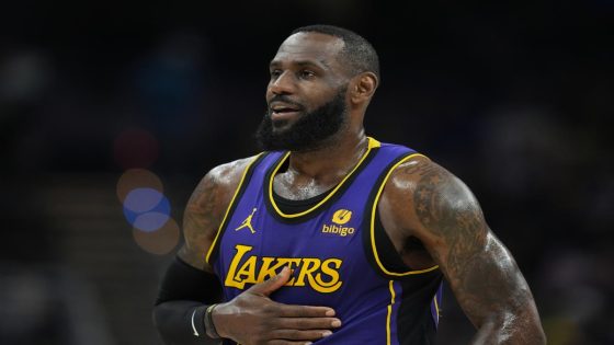 LeBron James drops 40 points with career best 3-point shooting performance to lead Lakers past Nets – MASHAHER