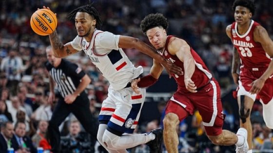 Top-seeded UConn advances to championship game after beating No. 4 Alabama, 86-72 – MASHAHER