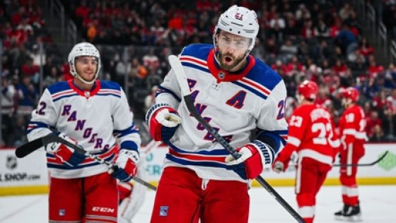 Rangers win back-and-forth affair against Red Wings, 4-3 – MASHAHER