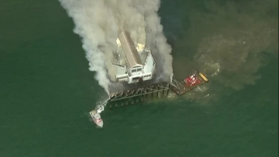 Oceanside Pier fire rips through vacant restaurant – MASHAHER