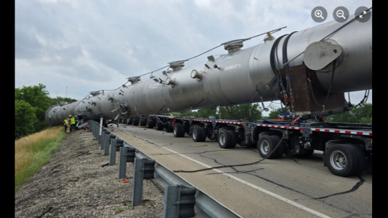 Two killed when 350,000-pound load falls off trailer on highway, Texas officials say – MASHAHER