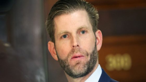 OOPS! Eric Trump Freaks Out Over Dad’s Trial But Gets 1 Very Awkward Thing Wrong – MASHAHER