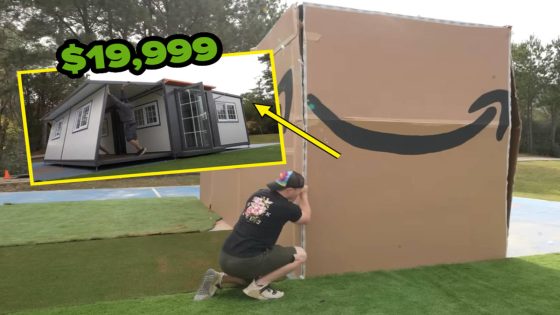 Over 13 Million People Watched This Guy Unbox One Of Amazon’s $19,999 Tiny Homes, And The Reactions Are Bleak – MASHAHER