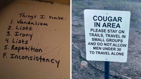 19 Signs From The Past Week That Made Me Laugh So Hard, I Popped A Muscle In My Back And Shed A Single Tear – MASHAHER