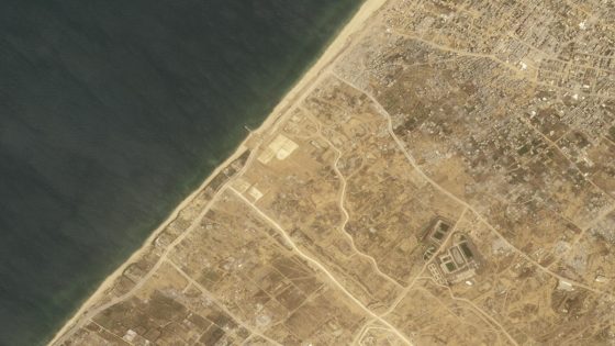 Satellite photos show new port construction in Gaza Strip for US-led aid operation – MASHAHER