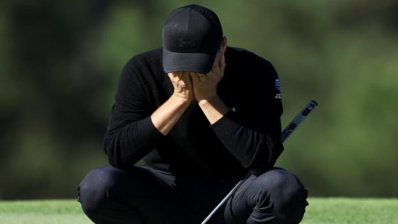 Jordan Spieth suffers Masters meltdown with quadruple bogey nine on 15th – MASHAHER