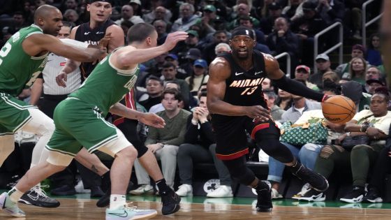 NBA playoffs: Heat sets franchise playoff record for 3-pointers during series-evening win over Celtics – MASHAHER