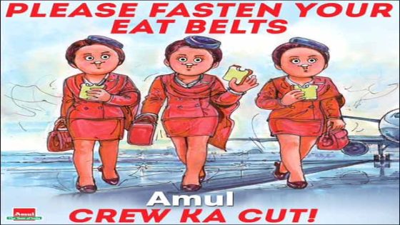 Amul honours Tabu, Kareena Kapoor Khan and Kriti Sanon starrer Crew with witty topical : Bollywood News – MASHAHER