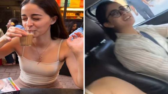 Ananya Panday and Navya Naveli Nanda have a perfect Mumbai Sunday with chai, cheese toast and books, watch : Bollywood News – MASHAHER