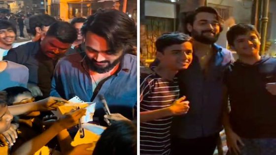 Bhuvan Bam mobbed by fans on the sets of Taaza Khabar season 2: “Their enthusiasm is what drives me to deliver my best on-screen” 2 : Bollywood News – MASHAHER