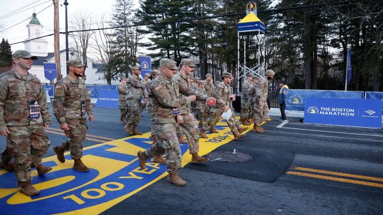 MA National Guard members kick off the 128th Boston Marathon – MASHAHER