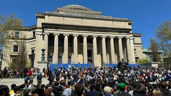 Columbia University moves to hybrid learning on main campus amid antisemitic protests – MASHAHER