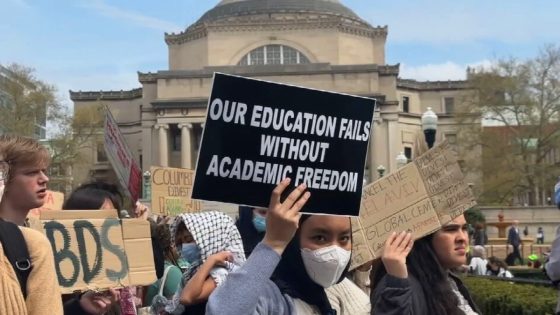 Pro-Palestinian protesters arrested, camp cleared at Columbia University – MASHAHER