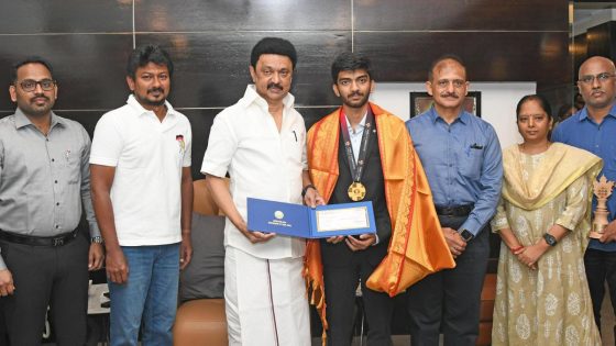 Tamil Nadu CM MK Stalin felicitates FIDE Candidates 2024 winner Gukesh – MASHAHER