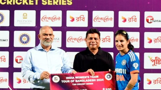 BAN v IND: Renuka Singhâs three-wicket haul guides India to 44-run win against Bangladesh in 1st T20I – MASHAHER