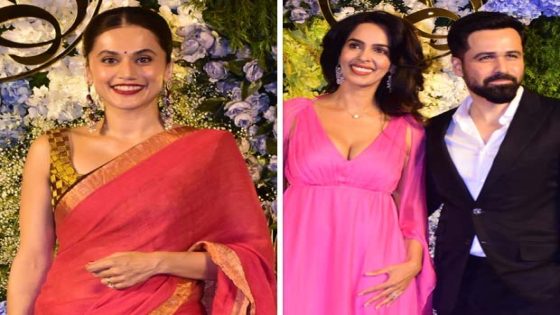 Inside Anand Pandit’s daughter’s wedding: Taapsee Pannu makes first appearance post marriage; Emraan Hashmi and Mallika Sherawat surprise everyone with their bond : Bollywood News – MASHAHER