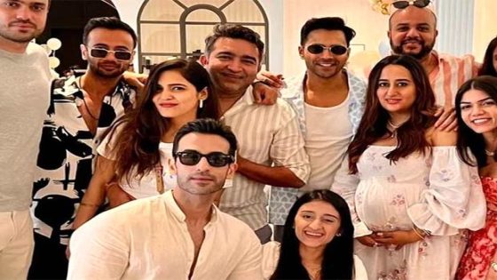 Inside Varun Dhawan – Natasha Dalal’s baby shower: See photos and videos of family to close friends celebrating, cake-cutting ceremony : Bollywood News – MASHAHER