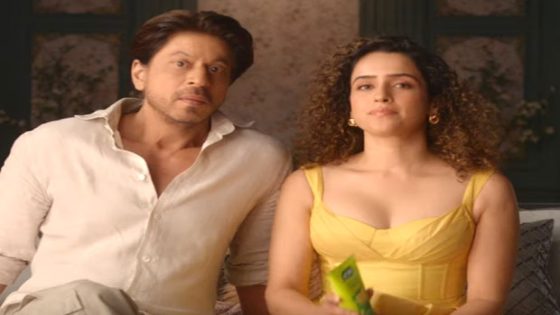 Jawan actors Shah Rukh Khan and Sanya Malhotra reunite for a commercial of Joy Personal Care : Bollywood News – MASHAHER