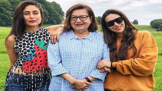 Kareena Kapoor Khan and Karisma Kapoor shower mom Babita with love on her birthday: “Happy birthday to our world” : Bollywood News – MASHAHER