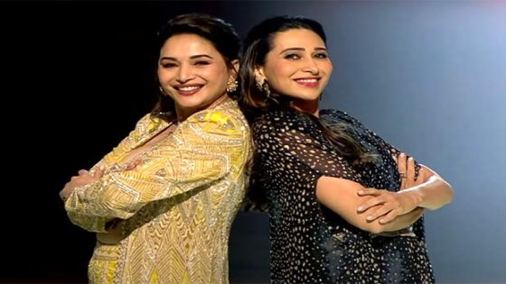 Madhuri Dixit and Karisma Kapoor bring back 90s nostalgia as they recreate ‘Dance of Envy’ from Dil To Pagal Hai on Dance Deewane, watch 90 : Bollywood News – MASHAHER